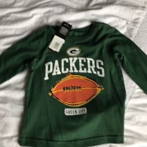 Packers long sleeve tee NWT